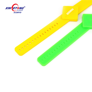 Bracelet NFC réglable en silicone 13,56 MHz, 540 octets, 215 bracelets NFC - Product Image 3