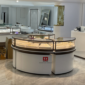 Nhà máy trực tiếp tùy chỉnh thép không gỉ kim loại trang sức <span class=keywords><strong>Showcase</strong></span> hiển thị tủ gỗ trường hợp <span class=keywords><strong>Showcase</strong></span> hiển thị - Product Image 4