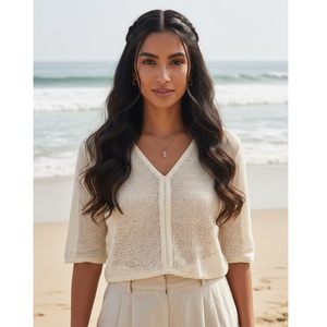 Robes décontractées pour femmes, tissu confortable, robe de plage, matière légère et douce, parfaite pour les vacances d'été, à porter au quotidien - Product Image 1