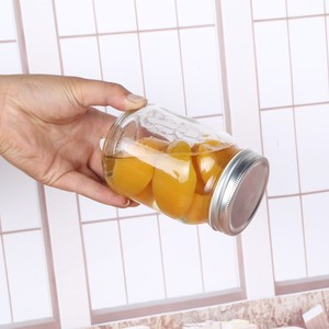 Bocaux en verre Mason à bouche standard pour la conservation des aliments, la fermentation, la confiture et le miel, 16 et 32 oz, vente en gros DD1993 - Product Image 4