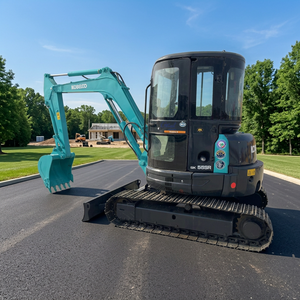 Maquinaria de Construcción Usada, Mini Excavadora de Cadenas Kobelco Sk55 Sk75 de 5.5 y 7.5 Toneladas, de Segunda Mano en Venta - Product Image 1