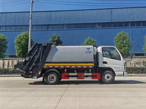 Camión Compactador de Basura Dongfeng 4*2, Diésel, Resistente, Suministro de Fábrica - Product Image 3