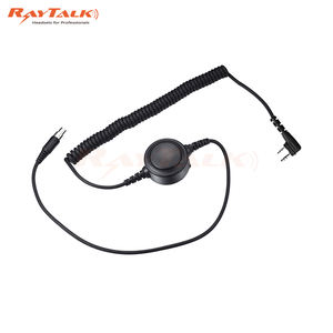 <span class=keywords><strong>Mini</strong></span> <span class=keywords><strong>adaptador</strong></span> de enchufe XLR de 5 pines, Cable en espiral de 1,8 m para Kenwood Baofeng HYT, nueva condición para uso en teléfonos móviles - Product Image 1