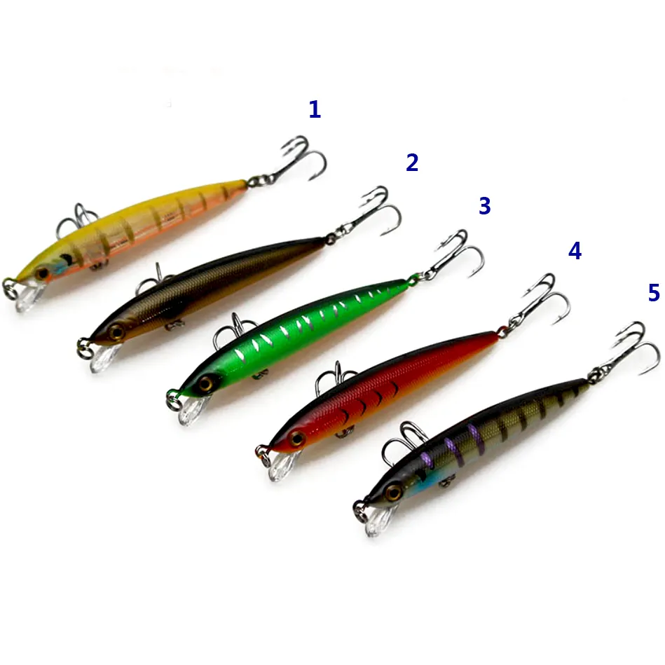 Lokken Drijvende 9Cm 7G Zoetwater Bas Wobbler Minnow Kunstaas