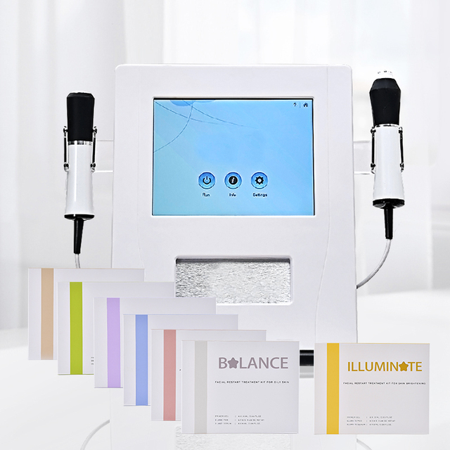 7 Types Small Bubble Machine Consumable Kits with Different Functions Oxygen Pods for Skin Hydration Facial Machines