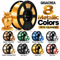 Filamen Printer 3D PETG Metalik Champagne Gold 1.75mm 1KG Grosir OEM ODM Label Pribadi Produsen Langsung Pasokan Massal