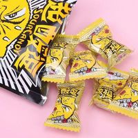 Sour Candy Acid Drop Lollipop Candies-Sour & Fruity Flavors Bulk Bag Packaging Hard Candy Super Acid Bean Candy