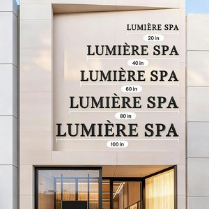 Letrero con Logotipo 3D Personalizado de Fábrica, Letrero con Nombre de Salón Retroiluminado de Acrílico para Negocios, Luz LED para Edificios y <span class=keywords><strong>Bodas</strong></span> - Product Image 6