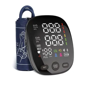 임상 자동 음성 LED 빅 스크린 기능 전자 상박 BP 디지털 기계 혈압 모니터