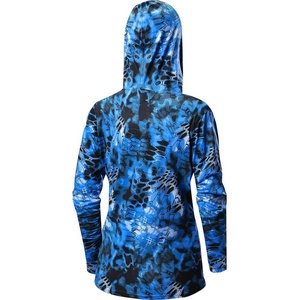 UPF50+ Quick Dry Clothes Polyester Customized Outdoor <b>Sunscreen</b> UV Fishing Clothing Long Sleeve Womens Fishing Tshirts - Product Image 6