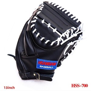 Gants de <span class=keywords><strong>baseball</strong></span> et de softball pour gauchers de 13 pouces en cuir synthétique de haute qualité pour adultes, avec protège-main de receveur – Vente en gros - Product Image 4