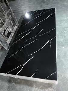 High Glossy 4x8 Marble TV Background Wall <strong>Panel</strong> Waterproof Flexible 3mm PVC Sheet UV Printed Decorative Interior Wall <strong>Panel</strong> - Product Image 2