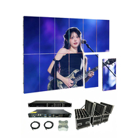 Écran LED publicitaire extérieur 500*1000mm P2.6 P3.91, panneau d'affichage LED, écran LED portable pour spectacle en direct, location d'écran LED