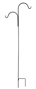 Crochets de berger chinois suspendus, piquets de plantes de berger, supports de plantes de berger, produit moderne et populaire, ornements Double noir - Product Image 3