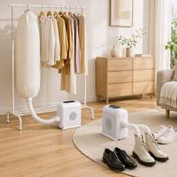 Máquina Secadora de Ropa y Zapatos 2 en 1, Máquina Portátil Eléctrica de Aire Caliente para Secar Ropa