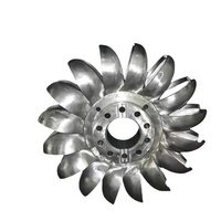 Turbin Hidro Pelton Baja Tahan Karat Generator Pembangkit Listrik Tenaga Air 100kw