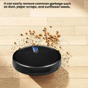 مكنسة روبوت ذكية 3 في 1 للتنظيف والكنس والمسح مع تحكم عبر الواي فاي/التطبيق/الصوت، وقت تشغيل 120 دقيقة وتغطية 150 متر مربع - Product Image 4