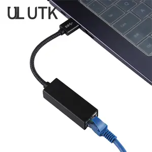 Gigabit Ethernet Network Usb3.0 to Rj45 Adapter Cable Converter Supporting 10/100/1000 Mbps Laptop Accessories