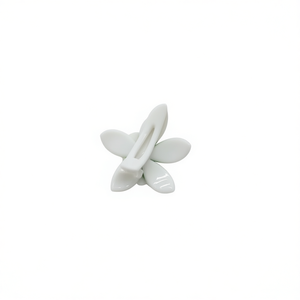 Fermaglio per capelli Frangipani Duck Clip da 4 cm per donna, accessorio per capelli a forma di fiore alla moda - Product Image 1