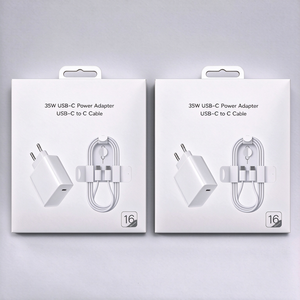 Chargeur rapide PD 35W Type C avec câble Type C vers Type C, prise US EU UK pour iPhone 18 17 16 15 - Product Image 5