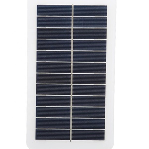 เครื่องชาร์จแผงเซลล์แสงอาทิตย์ขนาดเล็กแบบพกพา5V USB ขนาดเล็กพร้อมเซลล์โมโนคริสตัลไลน์ PV 2W ประสิทธิภาพสูงสำหรับแบตเตอรี่ตะกั่วกรด<span class=keywords><strong>12V</strong></span> - Product Image 2