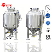 Fermenteur à bière en acier inoxydable avec enveloppe isolante, réservoir de fermentation pour brasserie, brasserie artisanale, équipement de brassage, de 50L à 5000L