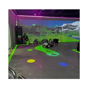 Parc d'attractions intérieur Kydavr personnalisable Activate Go Karting Race Game Immersive Ar Interactive Floor Projection Bumper Car - Product Image 1