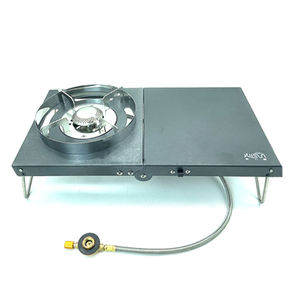 Camping en plein air carré pliant réchaud à <span class=keywords><strong>gaz</strong></span> léger trekking petit réchaud de table carré - Product Image 6