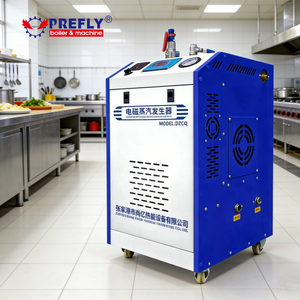 Chaudière à vapeur électrique à induction entièrement automatique industrielle 3-80 kW, générateur de vapeur à haute efficacité pour l'industrie alimentaire, prix usine - Product Image 1