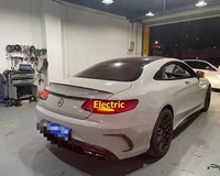 Feux arrière GZYLC pour Mercedes-Benz Classe S W217 Coupé, ensemble de feux arrière OLIVER, éclairage LED à effet écailles de dragon, feux de conduite/feux de freinage/clignotants