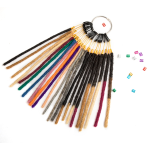 Extensions <span class=keywords><strong>de</strong></span> dreadlocks Originea Luxury Remy Hair Bundles, cheveux humains naturels bouclés, pour femmes et hommes, crochet. - Product Image 6
