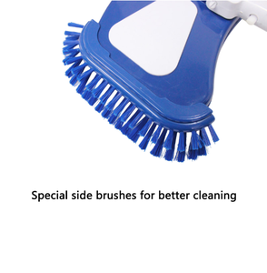 Cabezal de Aspiradora para <span class=keywords><strong>Piscina</strong></span> de PVC de Alta Calidad con <span class=keywords><strong>Boquilla</strong></span> Giratoria y Cerdas Azules Resistentes para Limpiar la Suciedad del Fondo de la <span class=keywords><strong>Piscina</strong></span> - Product Image 2