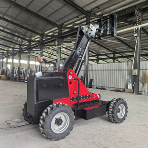 Xe nâng pallet điện mini nông nghiệp 4 bánh dẫn động, điều khiển từ xa, đa địa hình, mới, trọng tải 1 tấn - 1,5 tấn, đạt tiêu chuẩn CE - Product Image 3