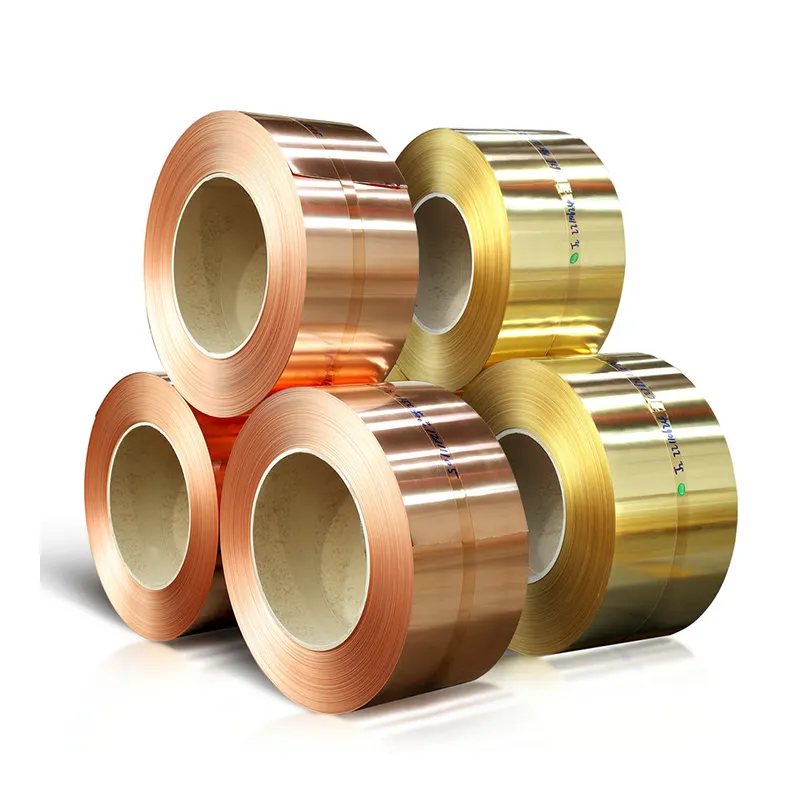 High Precision H80 H70 H68 1/2 Inch Copper Coil C2680 C2700 C2720 C3501 Brass Copper Strip