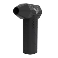Produit phare Souffleur de poussière portable sans fil à turbine extérieure Moteur sans balais Ventilateur de voiture ABS/PVC Jiexunda