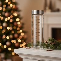 Bouteille à médicaments en verre borosilicate personnalisable avec logo, compatible lave-vaisselle, à paroi simple, stérilisable à la vapeur, pour stockage et sous-conditionnement portable