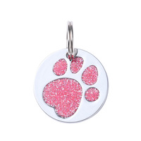 Gepersonaliseerde Kraag Pet Id Tag Gegraveerd Pet Id Naam Voor Kat Puppy Dog Tag Hanger Sleutelhanger Pet Accessoires