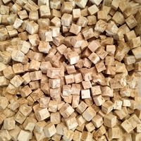 Friandises en gros pour chats et chiens : Cubes de saumon lyophilisés 100% naturels, riches en protéines, pour la peau et le pelage, sans céréales, sans additifs, OEM, marque privée