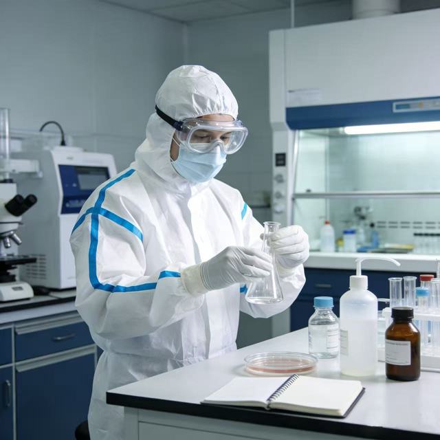 High Quality Disposable Coverall Non-woven Protective Coverall with Elastic Hood Cuff Design Waterproof Coverall