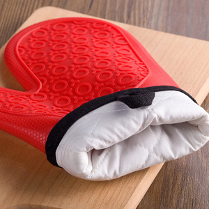 Ensemble de maniques de <span class=keywords><strong>cuisine</strong></span> multifonctionnelles personnalisées en silicone résistant à la chaleur, maniques de <span class=keywords><strong>four</strong></span> flexibles en silicone - Product Image 6