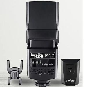 GODOX TT520 <span class=keywords><strong>II</strong></span> แฟลช TT520II พร้อม Built-in 433MHz สัญญาณไร้สาย + แฟลชทริกเกอร์สำหรับกล้อง Canon <span class=keywords><strong>Nikon</strong></span> Flash Light - Product Image 5