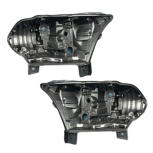 ฝาครอบไฟหน้า Dodge Durango ปี 21-24 สีดำ พลาสติก สำหรับคนขับด้านซ้ายและผู้โดยสารด้านขวา (คู่) - Product Image 4