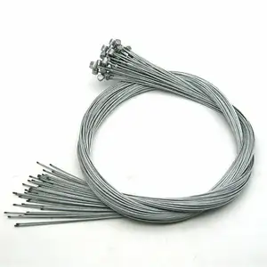 Cable de Acero para <span class=keywords><strong>Embrague</strong></span>/<span class=keywords><strong>Acelerador</strong></span>/<span class=keywords><strong>Freno</strong></span>/Cambio de Marchas, 1*19 y 7*7, para Motocicleta - Product Image 1