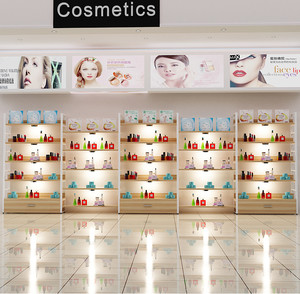 رفوف عرض متجر مستحضرات التجميل ، رفوف تخزين رفوف - Product Image 4