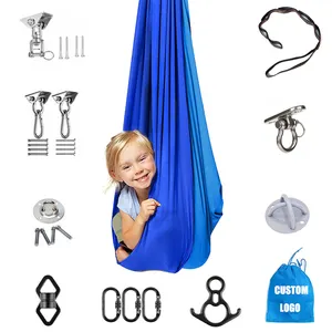Cheap Sensory Hammock Autism Baby Hammock Swing indoor therapy swing for kids
