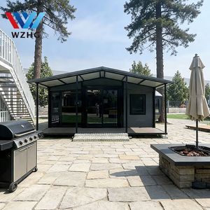 प्रीफैब तैयार छोटे फोल्डिंग 20 फीट 30 फीट 40 फीट 40 फीट शिपिंग कंटेनर फोल्डेबल छोटे मॉड्यूलर किट कार्यालय होम हाउस - Product Image 1