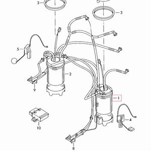 7L6919087F 95562093101 7L6919087A 7L0919087E Volkswagen Touareg 2006-2008 için Yakıt Pompası |   Orijinal Ekipman Yedeği - Product Image 5