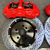 Kit de Discos de Freno Rojos de 6 Pistones para Audi TT/A6/A4/A8/A7/B8/B9/A3/A5 y para M3 (2004-2023) - Garantía de 3 Años
