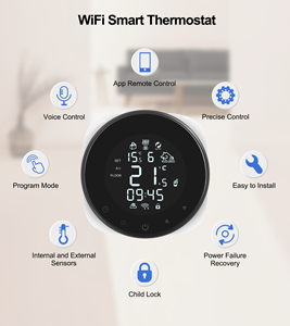 Termostato Inteligente WiFi HY316 para Caldera y Calefacción por Suelo Radiante, Compatible con Alexa/Google Home, Certificado CE/ROHS - Product Image 2