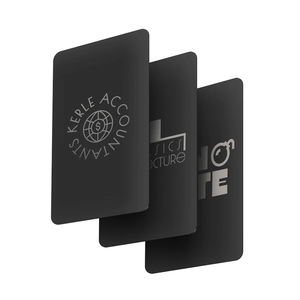 Đen Matt Đen NFC kinh doanh RFID PVC thẻ thông minh tại chỗ UV Logo vật nuôi Vật liệu UHF khách sạn Thanh Toán Phương tiện truyền thông xã hội các loại ntag213 1K - Product Image 1